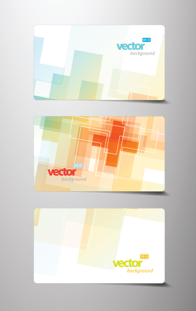 free vector Beautiful card template 02 vector